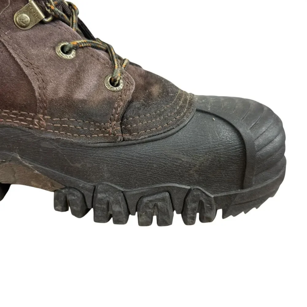 Rocky Jasper Trac Leather Brown Mens Lace Up Work Boots 200 Gr Thinsulate sz 8